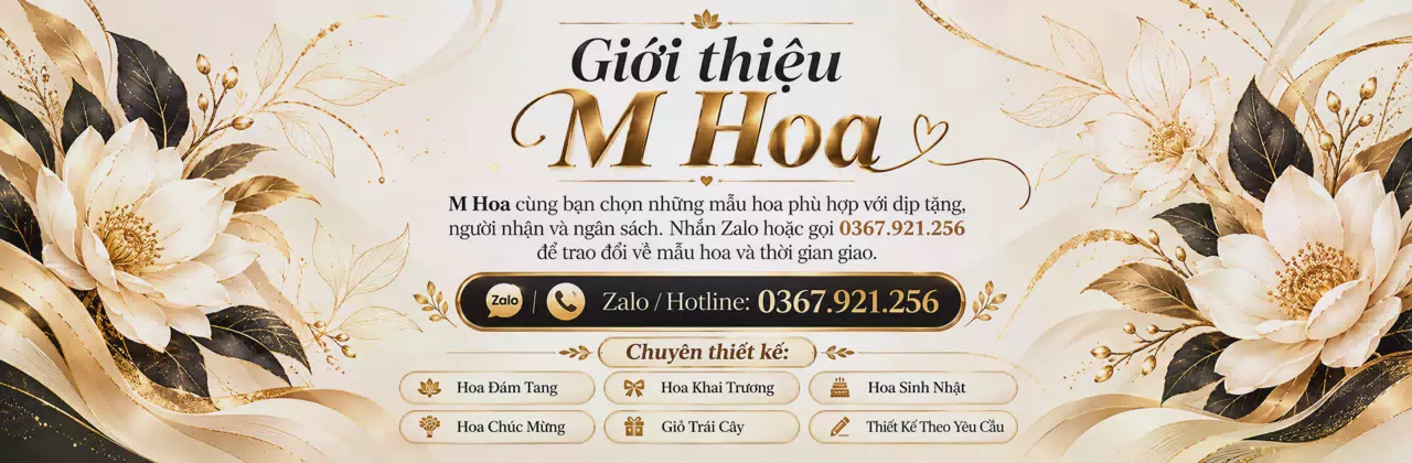 Ảnh bìa Shop hoa tươi Đà Lạt - Cùng bạn gửi lời cảm ơn